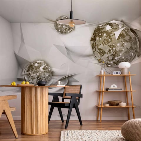 ⁨Fototapeta - Abstrakcyjne diamenty (rozmiar 500x350, wykończenie Wodoodporna)⁩ w sklepie Wasserman.eu