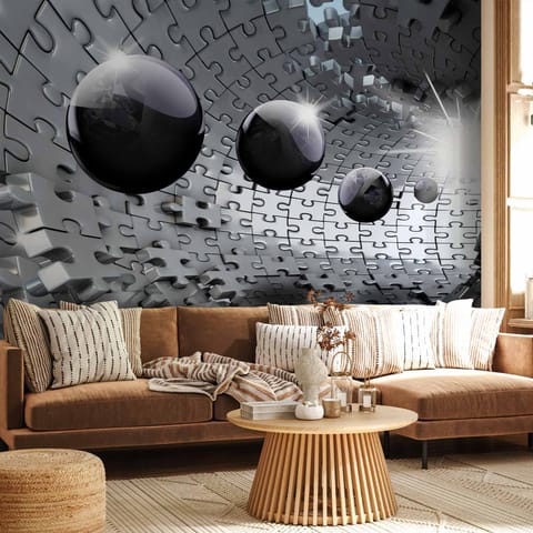 ⁨Wall mural - Tunnel - puzzle (size 200x140)⁩ at Wasserman.eu