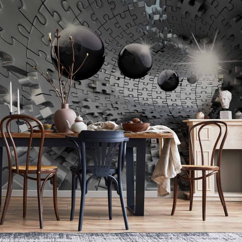 ⁨Fototapeta - Tunel - układanka (rozmiar 250x175, wykończenie Wodoodporna)⁩ w sklepie Wasserman.eu