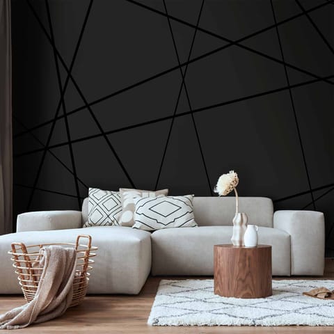 ⁨Wall mural - Dark intersection (size 200x140)⁩ at Wasserman.eu