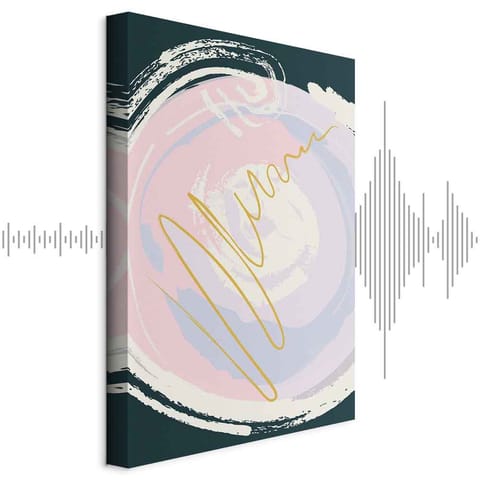 ⁨Obraz - Grawitacja (1-częściowy) pionowy (rozmiar 40x60, wykończenie Akustyczny)⁩ w sklepie Wasserman.eu