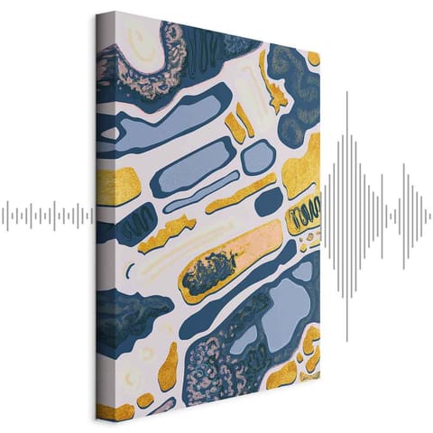 ⁨Obraz - Natura organika (1-częściowy) pionowy (rozmiar 60x90, wykończenie Akustyczny)⁩ w sklepie Wasserman.eu