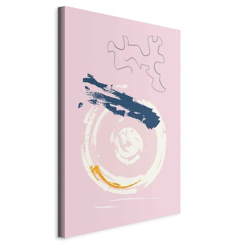 ⁨Obraz - Różany akcent (1-częściowy) pionowy (rozmiar 60x90, wykończenie Standard)⁩ w sklepie Wasserman.eu