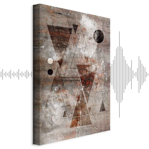 ⁨Obraz - Horoskop (1-częściowy) pionowy (rozmiar 40x60, wykończenie Akustyczny)⁩ w sklepie Wasserman.eu