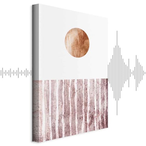 ⁨Obraz - Harmonia i rytm (1-częściowy) pionowy (rozmiar 60x90, wykończenie Akustyczny)⁩ w sklepie Wasserman.eu