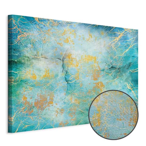 ⁨Obraz - Szmaragdowy ocean (1-częściowy) szeroki (rozmiar 120x80, wykończenie Premium Print)⁩ w sklepie Wasserman.eu