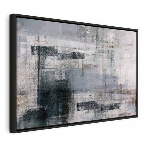 ⁨Obraz - Przebudzenie wiosny (1-częściowy) szeroki (rozmiar 120x80, wykończenie W ramie drewnianej czarnej)⁩ w sklepie Wasserman.eu