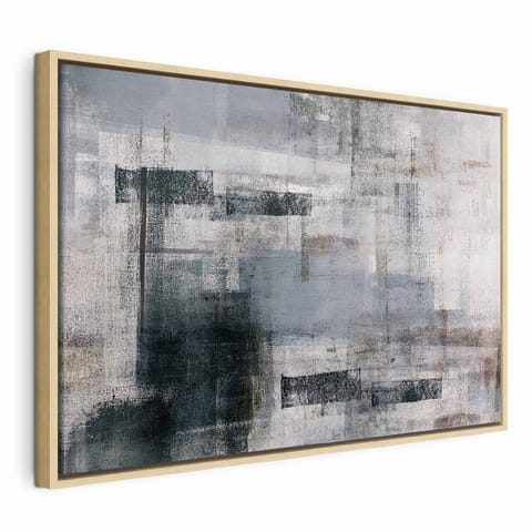 ⁨Obraz - Przebudzenie wiosny (1-częściowy) szeroki (rozmiar 120x80, wykończenie W ramie drewnianej naturalnej)⁩ w sklepie Wasserman.eu