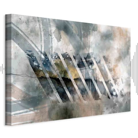 ⁨Obraz - Urywki codzienności (1-częściowy) szeroki (rozmiar 120x80, wykończenie Akustyczny)⁩ w sklepie Wasserman.eu