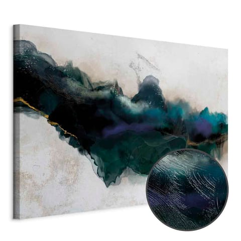 ⁨Obraz - Szczelina błękitu (1-częściowy) szeroki (rozmiar 120x80, wykończenie Premium Print)⁩ w sklepie Wasserman.eu