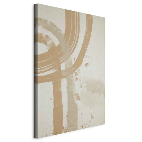 ⁨Picture - Beige minimalism (1-piece), vertical (size 40x60)⁩ at Wasserman.eu