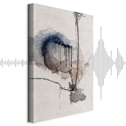 ⁨Obraz - Akwarelowe witraże (1-częściowy) pionowy (rozmiar 20x30, wykończenie Akustyczny)⁩ w sklepie Wasserman.eu