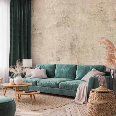 ⁨Fototapeta - Beżowa opowieść - trzeci wariant (rozmiar 196x140, wykończenie Samoprzylepna)⁩ w sklepie Wasserman.eu