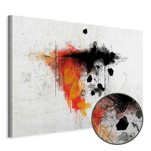 ⁨Obraz - Ekspresja czerwieni (1-częściowy) szeroki (rozmiar 30x20, wykończenie Premium Print)⁩ w sklepie Wasserman.eu