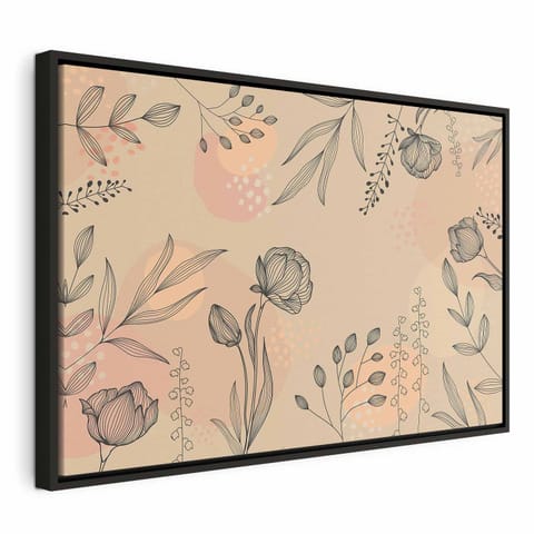 ⁨Obraz - Ciepłe kolory natury (rozmiar 60x40, wykończenie W ramie drewnianej czarnej)⁩ w sklepie Wasserman.eu