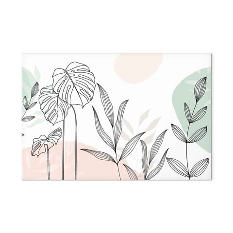 ⁨Obraz - Line art w pastelach (rozmiar 120x80, wykończenie Premium Print)⁩ w sklepie Wasserman.eu