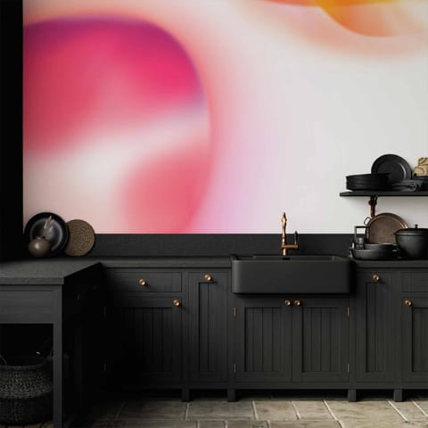 ⁨Fototapeta - Abstrakcja - różowa planeta najbliżej słońca na jasnym tle nieba (rozmiar 450x315, wykończenie Wodoodporna)⁩ w sklepie Wasserman.eu