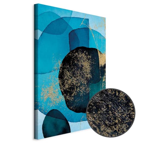 ⁨Obraz - Oceaniczny kalejdoskop (1-częściowy) pionowy (rozmiar 80x120, wykończenie Premium Print)⁩ w sklepie Wasserman.eu