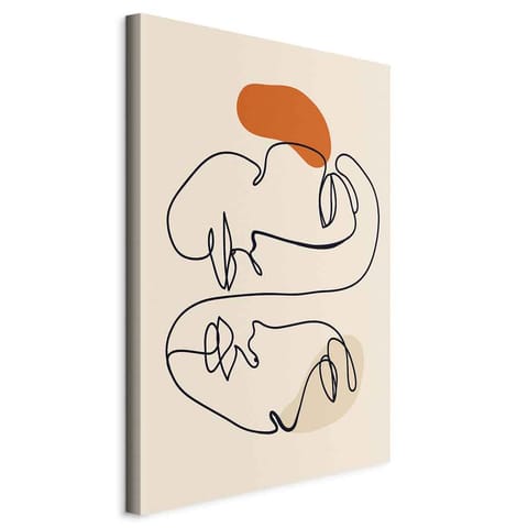 ⁨Obraz - Słoneczne połączenie (1-częściowy) pionowy (rozmiar 20x30, wykończenie Na płótnie włoskim)⁩ w sklepie Wasserman.eu