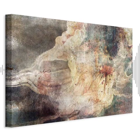 ⁨Obraz - Dziki taniec we mgle (1-częściowy) szeroki (rozmiar 60x40, wykończenie Akustyczny)⁩ w sklepie Wasserman.eu