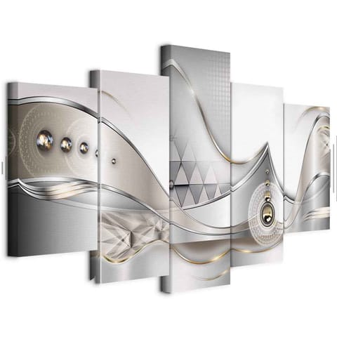 ⁨Obraz - Krystaliczna głębia (rozmiar 200x100, wykończenie Akustyczny)⁩ w sklepie Wasserman.eu