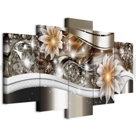 ⁨Obraz - Abstrakcja - Świetlistość (rozmiar 100x50, wykończenie Akustyczny)⁩ w sklepie Wasserman.eu