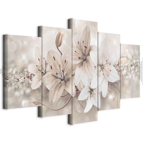 ⁨Obraz - Zimowa księżniczka (rozmiar 200x100, wykończenie Akustyczny)⁩ w sklepie Wasserman.eu