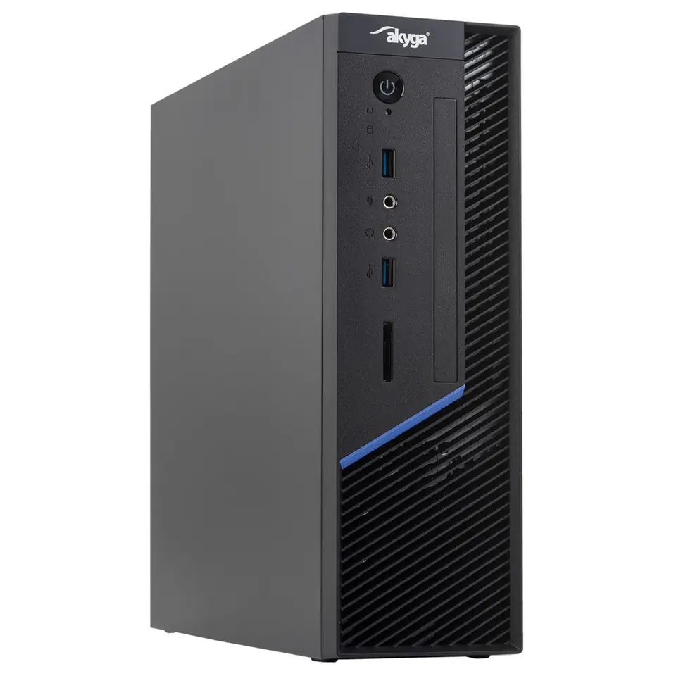 ⁨AKYGA AK-202-01BK OBUDOWA SFF 2X USB 3.0 CZYTNIK⁩ w sklepie Wasserman.eu