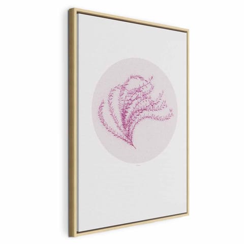 ⁨Obraz - Finezja natury (1-częściowy) pionowy (rozmiar 40x60, wykończenie W ramie drewnianej naturalnej)⁩ w sklepie Wasserman.eu