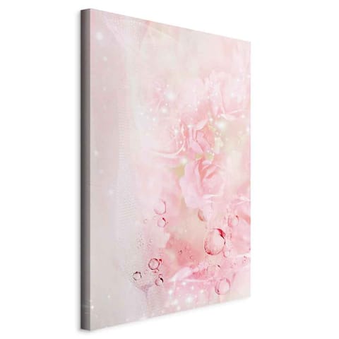 ⁨Obraz - Różowa natura (1-częściowy) pionowy (rozmiar 60x90, wykończenie Standard)⁩ w sklepie Wasserman.eu