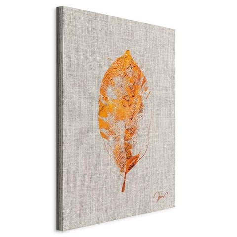 ⁨Obraz - Złota flora (1-częściowy) pionowy (rozmiar 40x60, wykończenie Standard)⁩ w sklepie Wasserman.eu