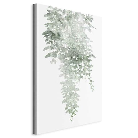 ⁨Picture - Cascade of green (1-piece), vertical (size 60x90)⁩ at Wasserman.eu