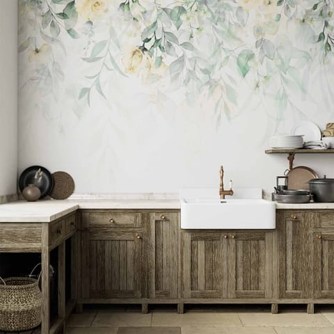 ⁨Fototapeta - Wodospad róż - drugi wariant (rozmiar 150x105, wykończenie Wodoodporna)⁩ w sklepie Wasserman.eu