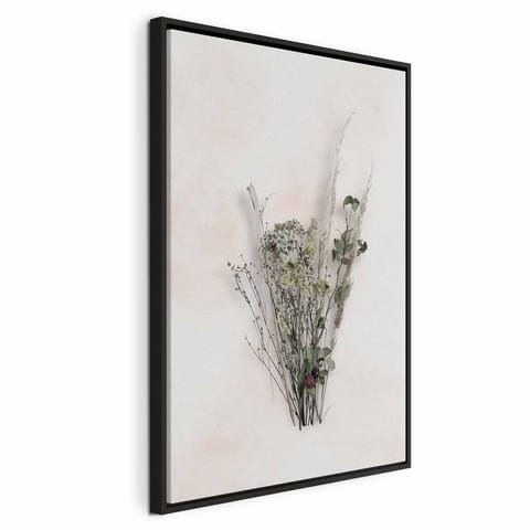 ⁨Obraz - Jesienny bukiet (1-częściowy) pionowy (rozmiar 60x90, wykończenie W ramie drewnianej czarnej)⁩ w sklepie Wasserman.eu