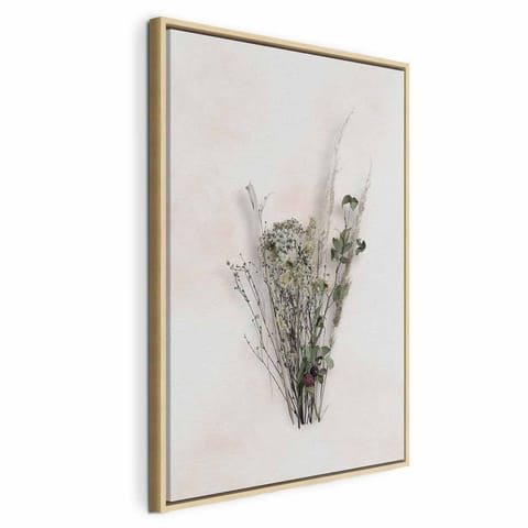 ⁨Obraz - Jesienny bukiet (1-częściowy) pionowy (rozmiar 40x60, wykończenie W ramie drewnianej naturalnej)⁩ w sklepie Wasserman.eu