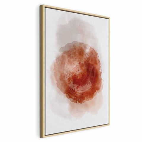 ⁨Obraz - Struktura drzewa (1-częściowy) pionowy (rozmiar 80x120, wykończenie W ramie drewnianej naturalnej)⁩ w sklepie Wasserman.eu