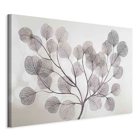 Picture - Leaves in the Wind (1-piece) Wide (size 60x40) at Wasserman.eu