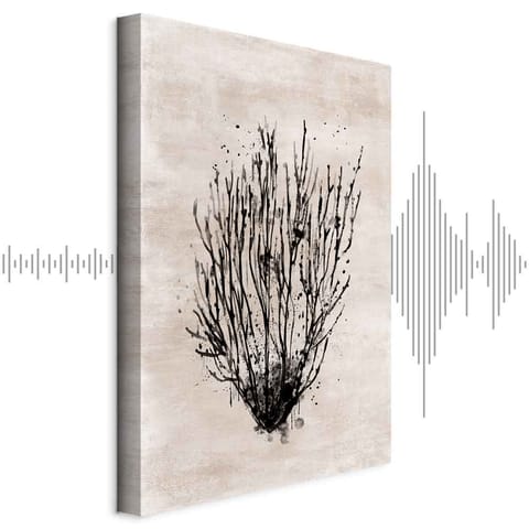⁨Obraz - Morskie zarośla (1-częściowy) pionowy (rozmiar 60x90, wykończenie Akustyczny)⁩ w sklepie Wasserman.eu