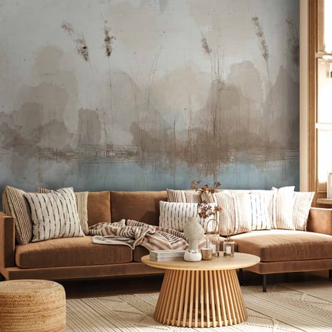 ⁨Wall mural - Winter pond (size 100x70)⁩ at Wasserman.eu