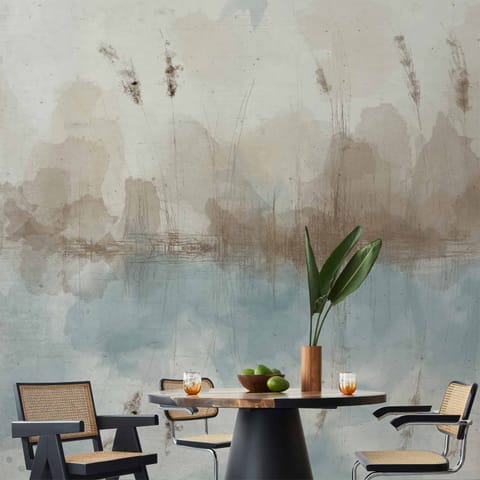 ⁨Fototapeta - Zimowy staw (rozmiar 100x70, wykończenie Wodoodporna)⁩ w sklepie Wasserman.eu