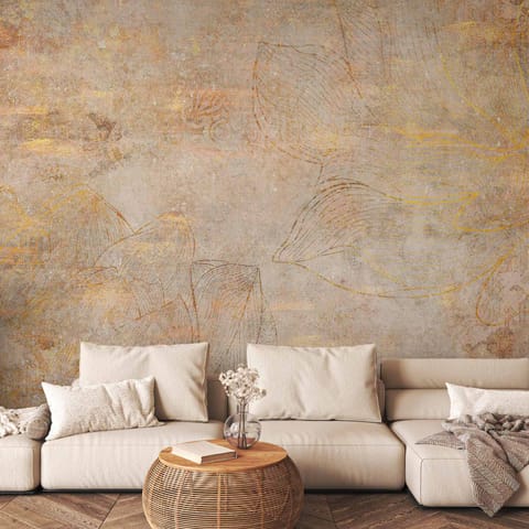 ⁨Wall mural - Golden etude (size 100x70)⁩ at Wasserman.eu