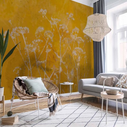 ⁨Wall mural - Meadow bathed in sun (size 250x175)⁩ at Wasserman.eu