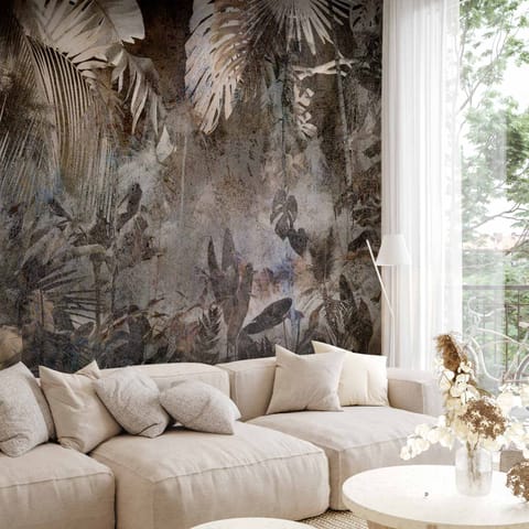 ⁨Self-adhesive wall mural - Mysterious jungle (size 98x70)⁩ at Wasserman.eu