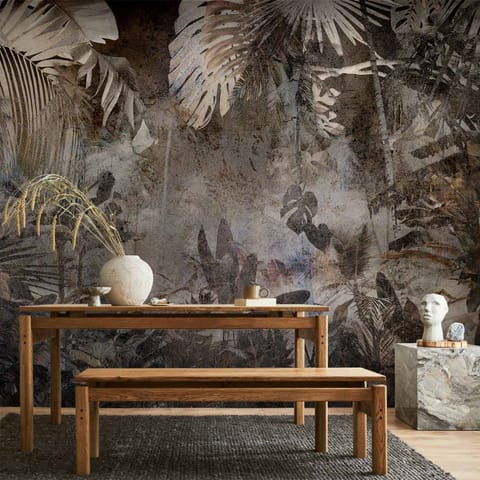 ⁨Fototapeta - Tajemnicza dżungla (rozmiar 100x70, wykończenie Wodoodporna)⁩ w sklepie Wasserman.eu