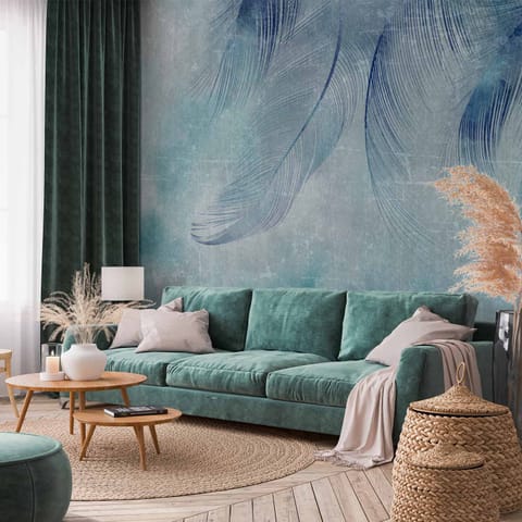 ⁨Wall mural - Blue Amor (size 450x315)⁩ at Wasserman.eu