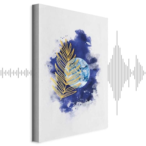 ⁨Obraz - Magiczna roślina (1-częściowy) pionowy (rozmiar 40x60, wykończenie Akustyczny)⁩ w sklepie Wasserman.eu