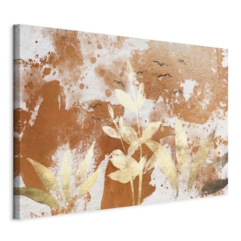 ⁨Obraz - Wiejski klimat (1-częściowy) szeroki (rozmiar 120x80, wykończenie Na płótnie włoskim)⁩ w sklepie Wasserman.eu