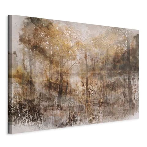 ⁨Obraz - Serce lasu (1-częściowy) szeroki (rozmiar 30x20, wykończenie Standard)⁩ w sklepie Wasserman.eu