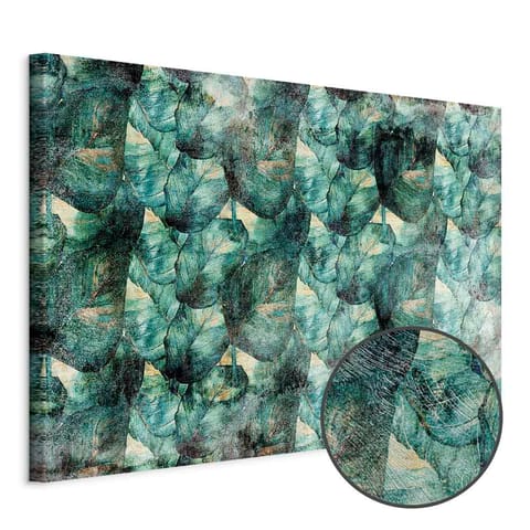 ⁨Obraz - Zielone myśli (1-częściowy) szeroki (rozmiar 60x40, wykończenie Premium Print)⁩ w sklepie Wasserman.eu