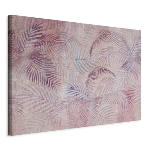 ⁨Obraz - Różowa natura (1-częściowy) szeroki (rozmiar 90x60, wykończenie Na płótnie włoskim)⁩ w sklepie Wasserman.eu